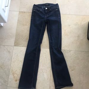 White House black market boot leg jeans